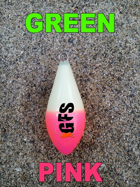 GREEN PINK ULTRA-FLUO LEADS EXAGON